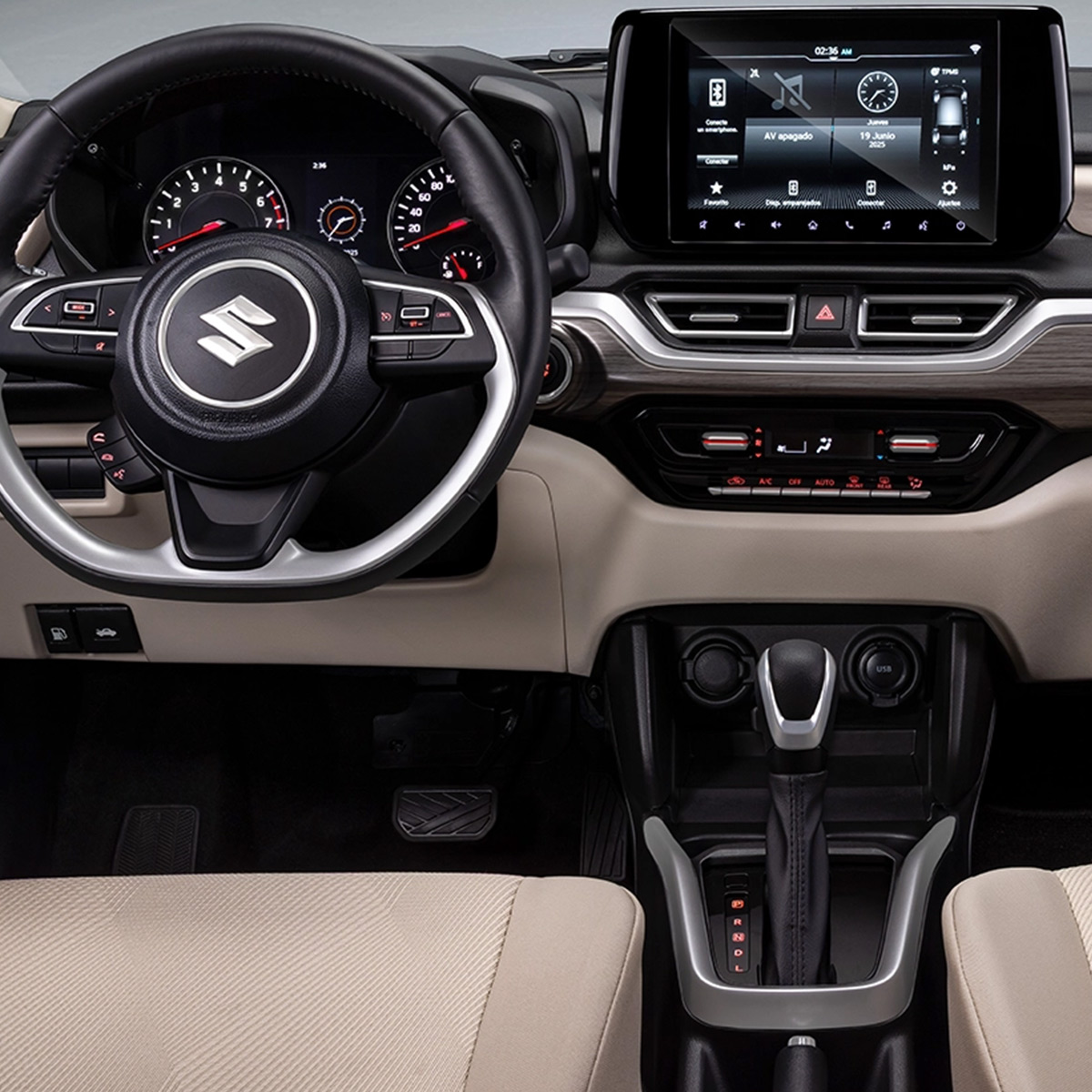 Sistema de infoentretenimiento de 9” a color